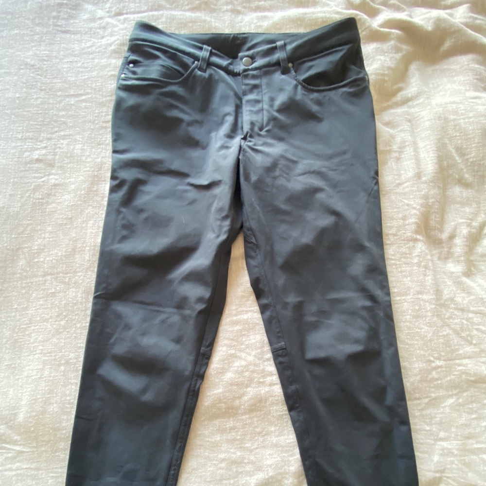 Lululemon men’s ABC pant grey 31x32 skinny